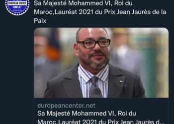جائزة السلام للعاهل المغربي، رجل  السلام  و الوئام في العالم