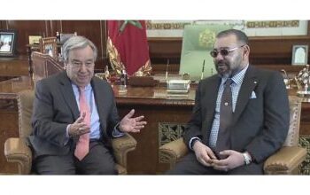 غوتييرس ..  يشيد بالانفتاح الدبلوماسي، الاعتراف الأمريكي والتنمية الاقتصادية بالصحراء المغربية