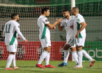 المنتخب الجزائري يفوز بضربات الترجيح  ويتأهل للدور النصف النهائي على حساب المنتخب المغربي في مونديال العرب ..