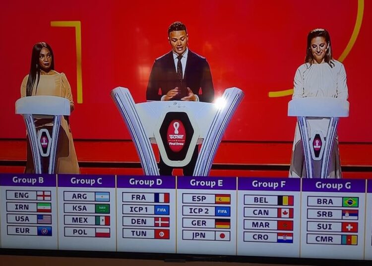 مونديال قطر / المجموعة 6.. المنتخب المغربي يواجه منتخبات بلجيكا و كرواتيا و كندا