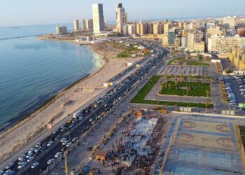 حديقة تزحلق.. متنفس نادر وجديد للشباب في ليبيا (صور)