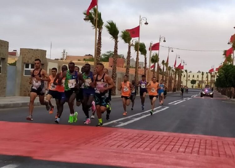 العيون: تنظيم النسخة 22 بنصف المارطون الدولي