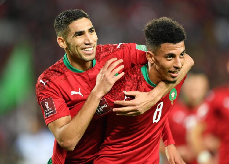المنتخب المغربي: تداريب قبل الإصطدام بالشاطين  .. في غياب المزراوي وحكيمي