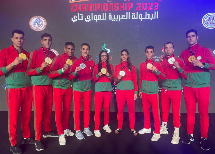 البطولة العربية للمواي طاي بأبوظبي .. الأبطال المغاربة يفوزون باللقب العربي