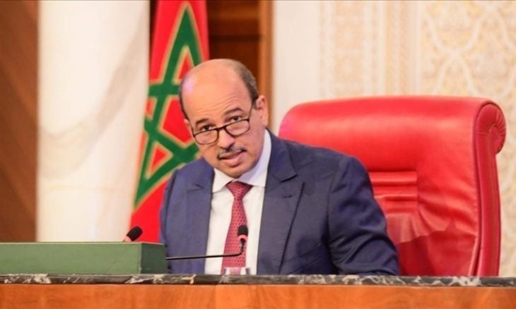 احتجاج بالرباط على زيارة رئيس مجلس المستشارين لإسرائيل