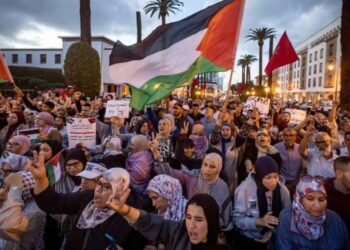الإجرام الصهيوني على فلسطين .. يعيد  زمن النضال الجميل في المغرب