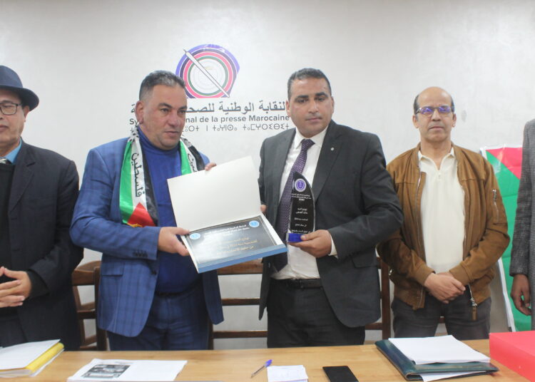 أمام الصحافة المغربية:  الرابطة المغربية  تكشف عن موقفها  من وضعية  حقوق الانسان / صور