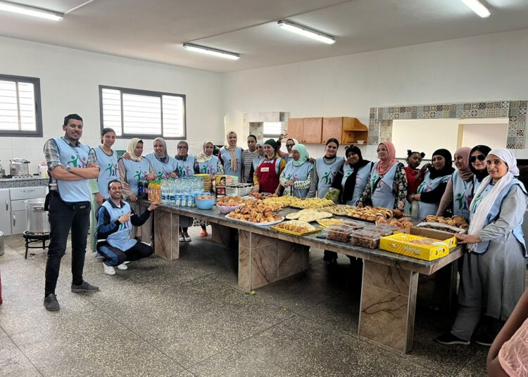مجمع الخير .. يجمع نزلاء مركز عثمان بن عفان بالحي المحمدي في إفطار رمضاني