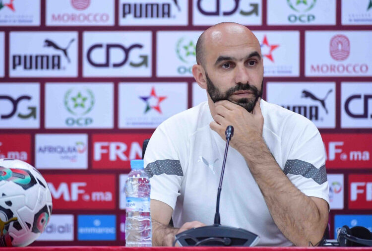 قبل المواجهات الودية.. ندوة صحفية للركراكي  في أكادير