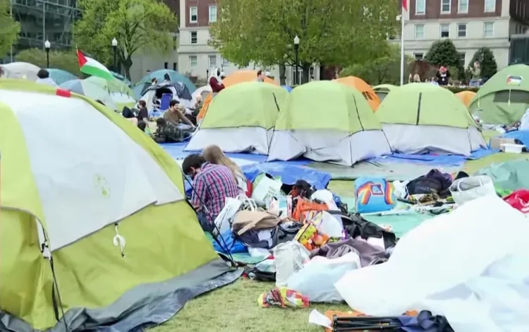 نصرة لغزة.. الاحتجاجات الطلابية تفضح النفاق الأمريكي