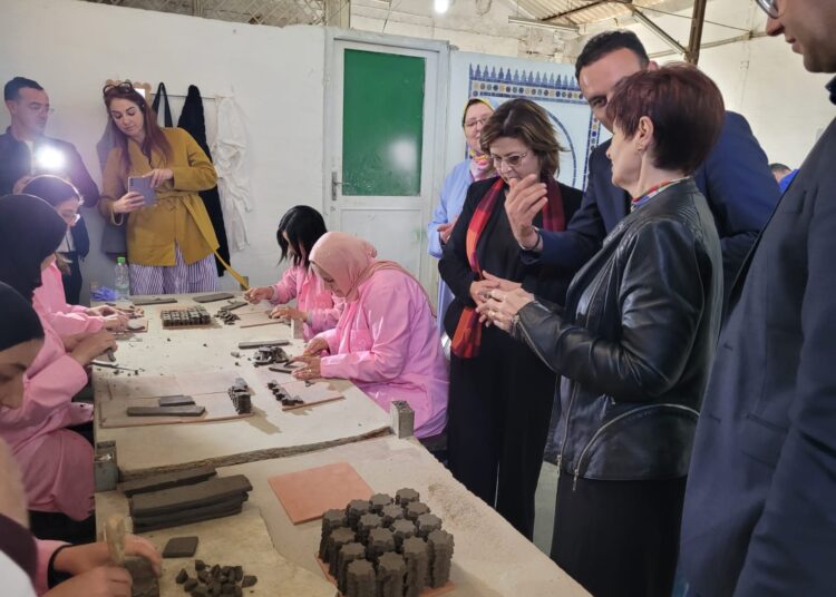 ورشة الزليج التطواني .. تستقبل رئيسة الجمعية العامة ل “اليونسكو”