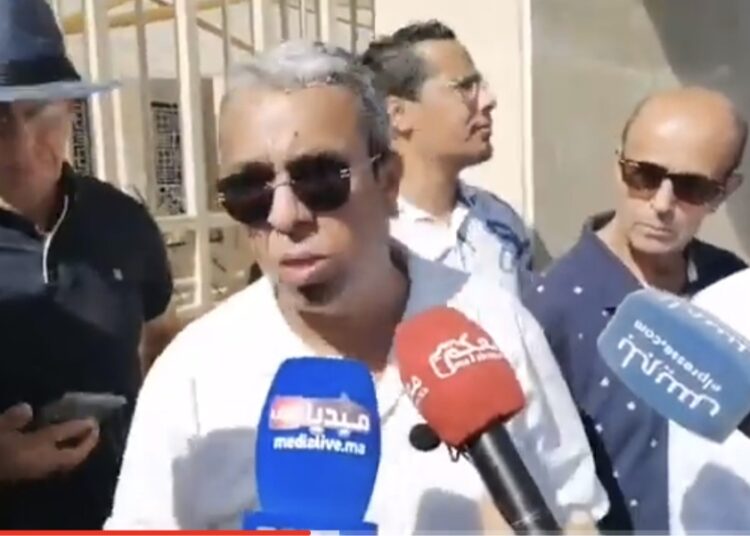 ماذا جرى في أول جلسة لمحاكمة الصحافي حميد المهداوي بالقانون الجنائي؟