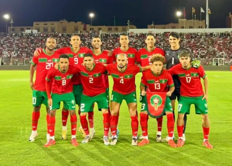 في وجدة..اسود الاطلس يكتسح أفريقيا الوسطى