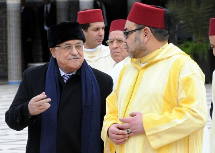 العاهل المغربي يهنئ رئيس دولة فلسطين 