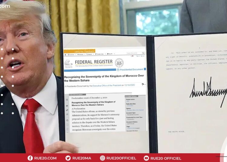 عودة  ترامب .. و مستقبل ملف الصحراء المغربية