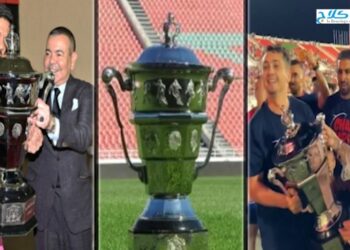 الكرمة  و أسرته يحتفلان بهستيرية رفقة جماهير أسفي بعد التتويج بكأس العرش لأول مرة في تاريخ النادي