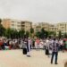 مظاهرة بالمغرب رفضا لتهجير فلسطينيي غزة وتجويعه