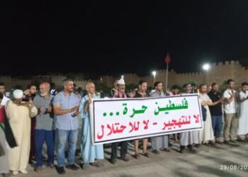 مظاهرات ليلية في مدن مغربية رفضا للتجويع والإبادة و التطبيع – (صور) 