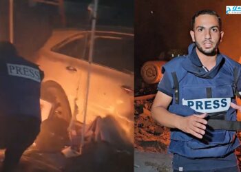 مرعب و محزن ..  لحظة استشهاد الصحفي أنس آل الشريف في غزة