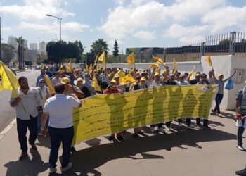 أطر التوجيه والتخطيط التربوي بالبيضاء-سطات يحتجون: إضراب ووقفة أمام الأكاديمية