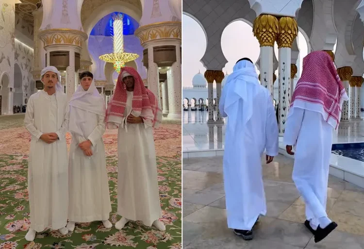 لامين جمال: زيارة المساجد تمنحني السلام والطمأنينة