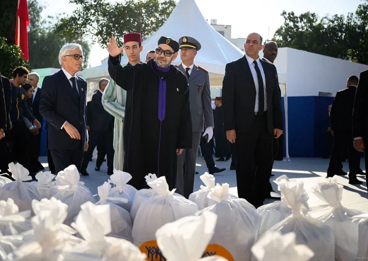 العاهل المغربي  يعطي انطلاقة العملية الوطنية “رمضان 1447”