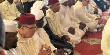 مسجد محمد السادس بالعاصمة التشادية انجامينا