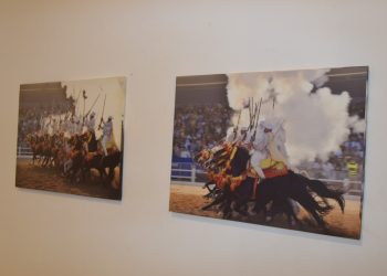 “من الموروث”.. الفن المغربي يستنطق الذاكرة برواق باب الكبير / صور