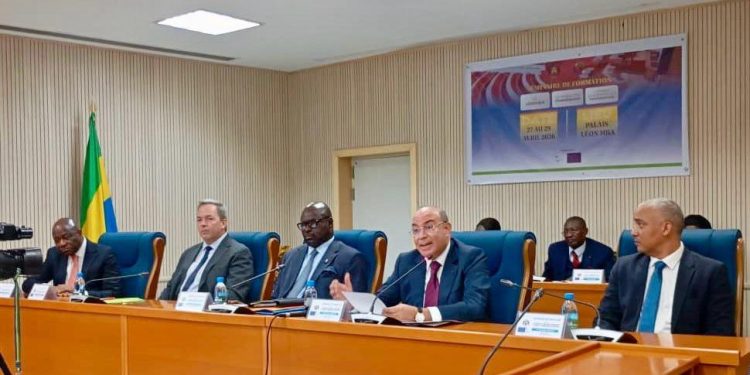 محمد غياث يستعرض تجربة البرلمان المغربي في الرقمنة ويؤكد التزام المغرب بدعم الشراكة البرلمانية مع الغابون