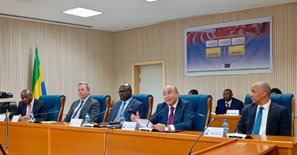 محمد غياث يستعرض تجربة البرلمان المغربي في الرقمنة ويؤكد التزام المغرب بدعم الشراكة البرلمانية مع الغابون