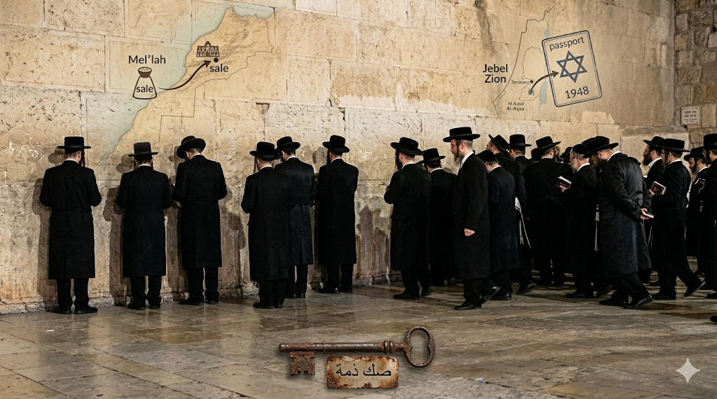 طقوس يهودية أمام باب دكالة بمراكش ..  عرض تركيبي لردود الفعل المتباينة