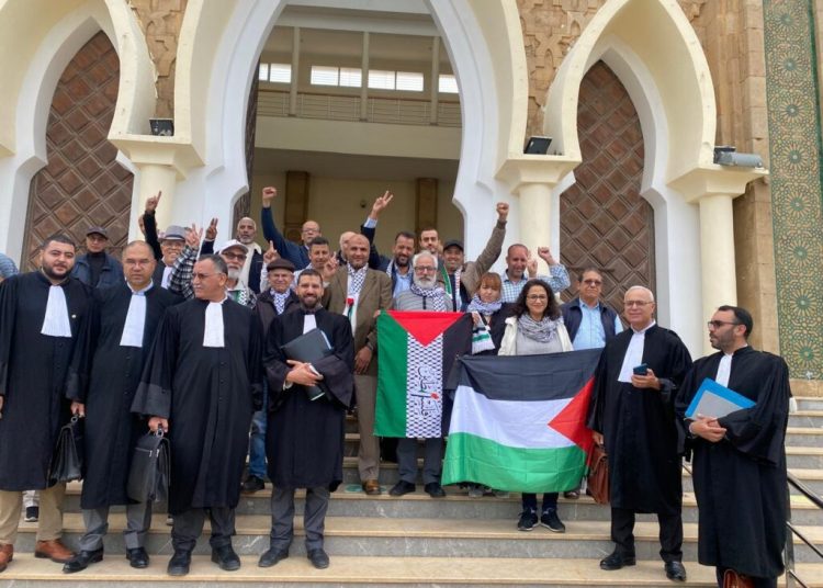مناهضو التطبيع يصعّدون: محاكمة “مناضلي كارفور” وصمة عار ودعوات لحشد التضامن أمام محكمة الرباط
