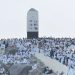 أكثر من مليون ونصف حاج يتوافدون إلى عرفات لأداء الركن الأعظم