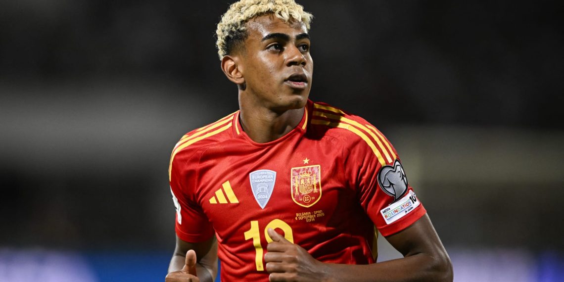 النجم المغربي الإسباني لامين جمال يقود حلم إسبانيا في مونديال 2026