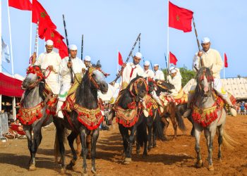 سلا: انطلاق مهرجان التبوريدة بدويسليم بمشاركة 40 سربة احتفاء بعيد العرش