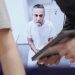 حسام أبو صفية يمثل عبر الفيديو أمام المحكمة العليا الإسرائيلية في القدس، 10 يونيو/حزيران 2026. رويترز