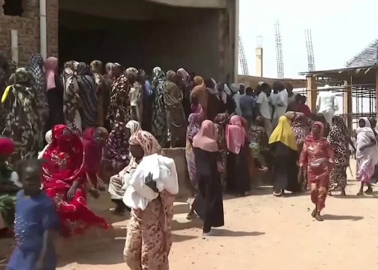 السودان: مليون نازح في “الأبيض” يواجهون مجاعة وشيكة بعد تقليص المساعدات الغذائية للنصف