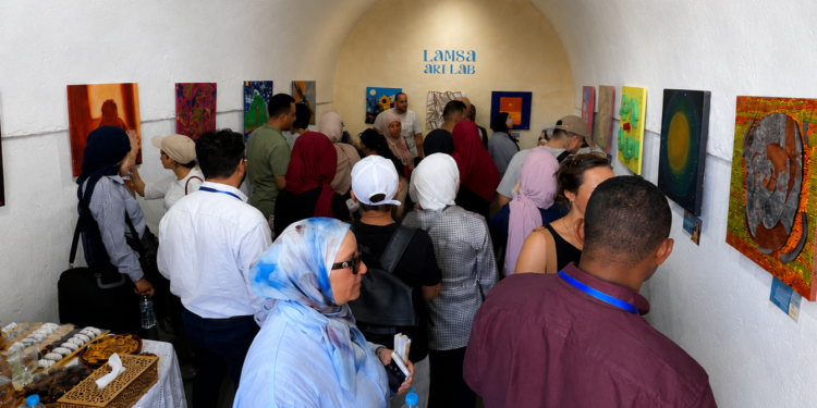 طنجة: افتتاح فضاء “لمسة آرت لاب” للإبداع التشكيلي