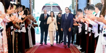 الأميرة للا مريم تستقبل أطفال القدس في المخيم الصيفي وتشرف على حفل استقبال ملكي