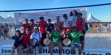 المغرب بطلاً لإفريقيا للكرة الطائرة الشاطئية ويتأهل لأولمبياد لوس أنجلوس 2028