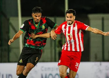 تعادل الحسنية والجيش الملكي 2-2
